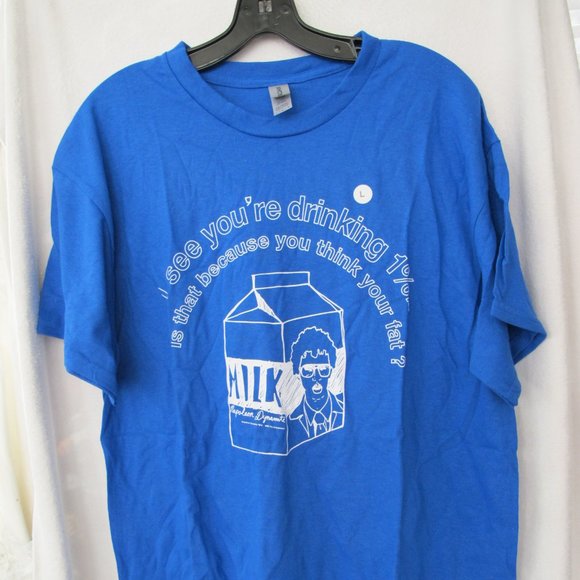 NEW Napoleon Dynamite Funny Milk T-Shirt - Large - Picture 1 of 10